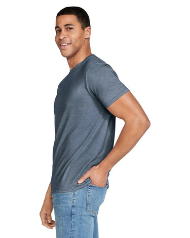 Gildan 64000 Softstyle - Heather Indigo