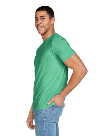 Gildan 64000 Softstyle - Heather Irish Green