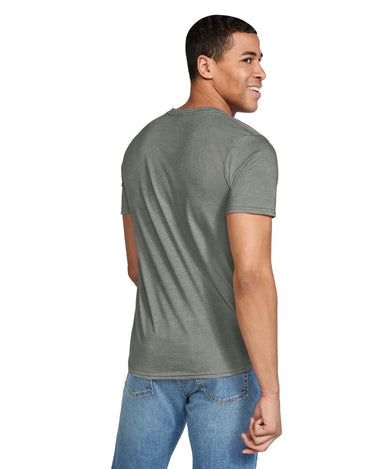 Gildan 64000 Softstyle - Heather Military Green
