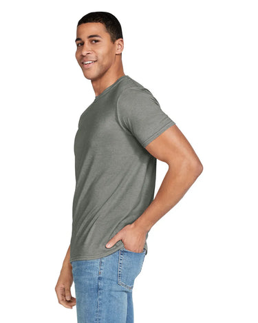 Gildan 64000 Softstyle - Heather Military Green
