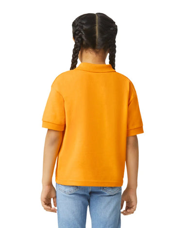 Gildan 8800B Youth Polo - Gold