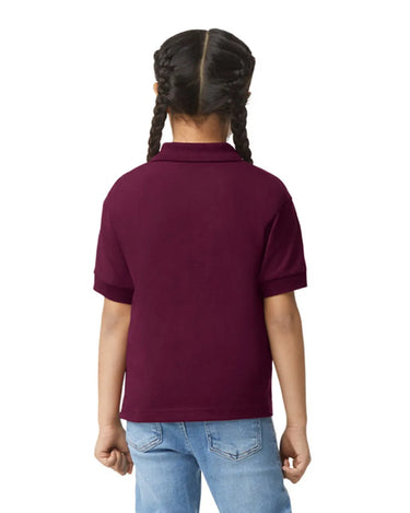 Gildan 8800B Youth Polo - Maroon