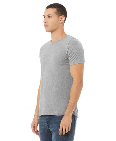 Bella Canvas 3001CVC Heather Round Neck - Athletic HTR