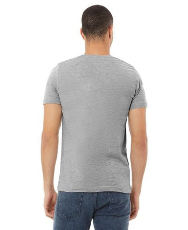 Bella Canvas 3001CVC Heather Round Neck - Athletic HTR