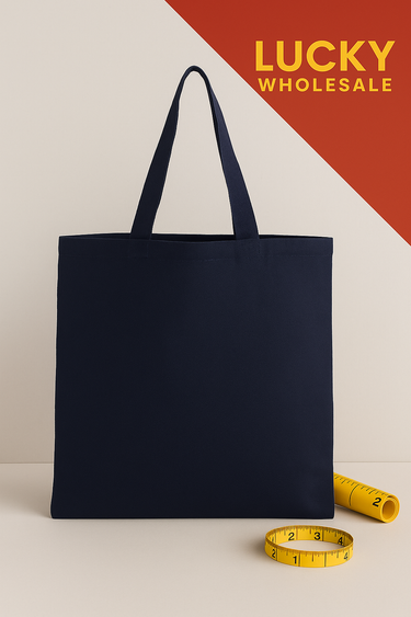 Small Tote Bag - Navy