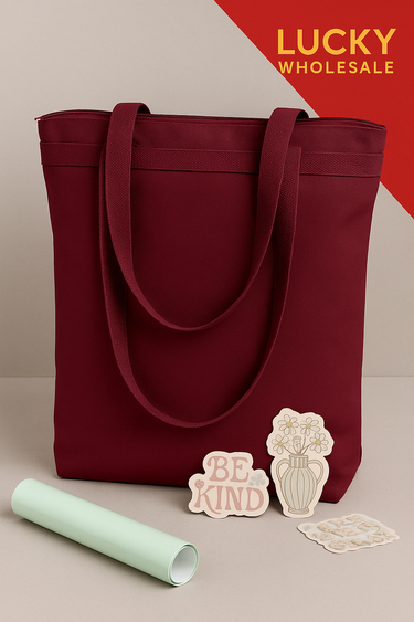 Big Tote Bag -Burgundy