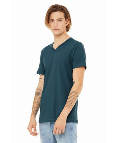 Bella Canvas 3005 V-Neck Short Sleeve - Deep Teal