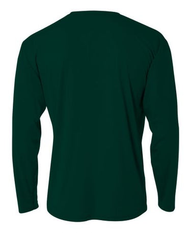 A4 N3165 Cooling Performance Long Sleeve - Forest