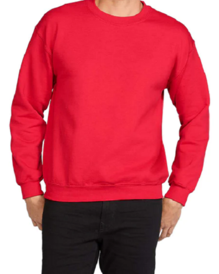Gildan Sweatshirt 18000 Red – Lucky Wholesale