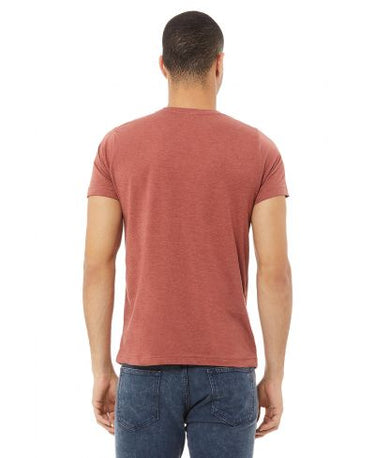 Bella Canvas 3001CVC Heather Round Neck - HTR Clay