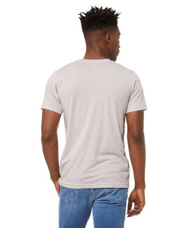 Bella Canvas 3001CVC Heather Round Neck - HTR Cool Grey