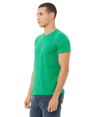 Bella Canvas 3001CVC Heather Round Neck - HTR Kelly