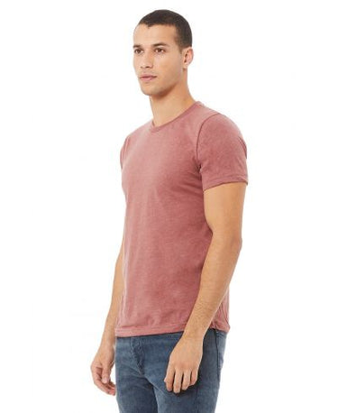 Bella Canvas 3001CVC Heather Round Neck - HTR Mauve