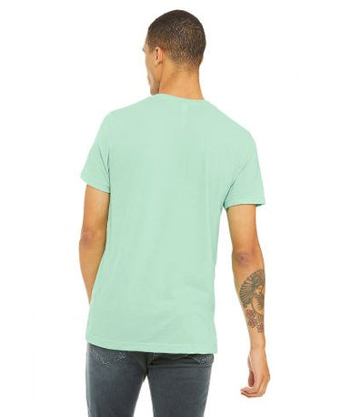 Bella Canvas 3001CVC Heather Round Neck - HTR Mint