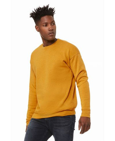 Bella Canvas 3945 Sweatshirt - HTR Mustard