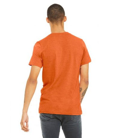 Bella Canvas 3001CVC Heather Round Neck - HTR Orange