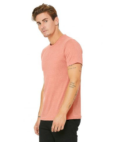 Bella Canvas 3001CVC Heather Round Neck - HTR Sunset