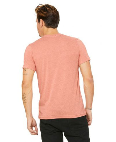 Bella Canvas 3001CVC Heather Round Neck - HTR Sunset