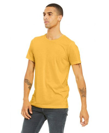 Bella Canvas 3001CVC Heather Round Neck - HTR Yellow Gold