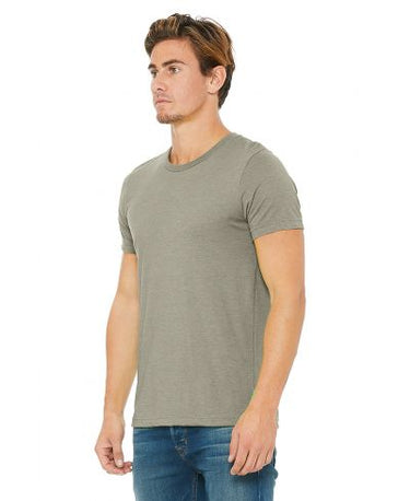 Bella Canvas 3001CVC Heather Round Neck - HTR Stone