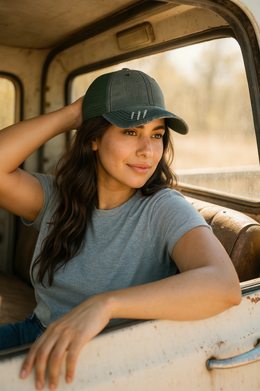 Jean Cap - Dark Green
