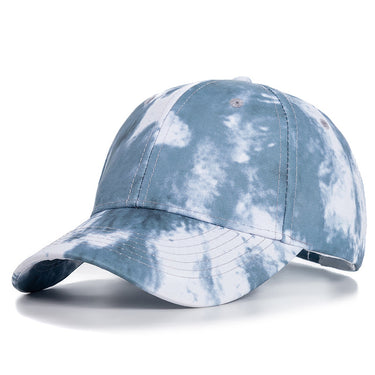 Tie Dye Cap - Navy/White