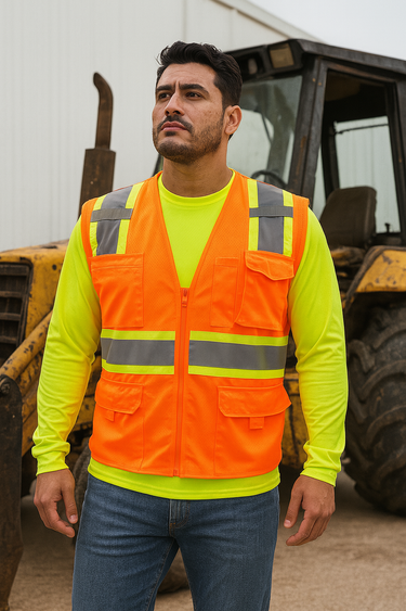 Safety Vest -Safety Orange