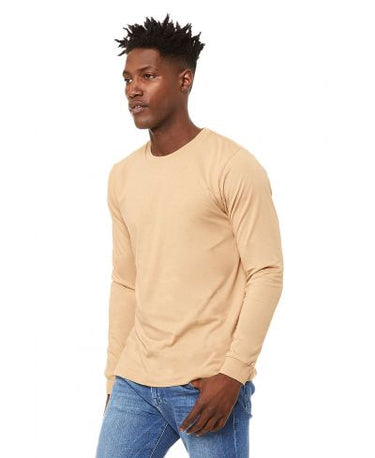 Bella Canvas 3501 Long Sleeve - Sand Dune