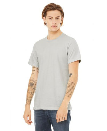 Bella Canvas 3001 Adult Round Neck - Silver