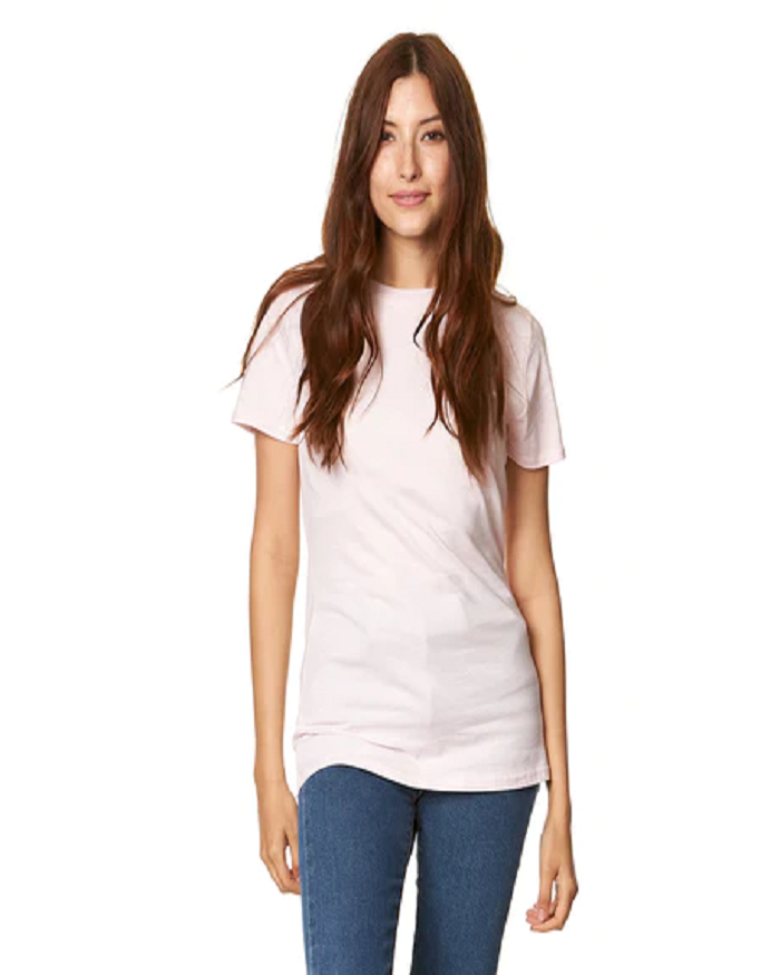 Smart Women Round Neck T-shirt - Baby Pink – Lucky Wholesale