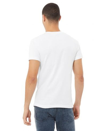Bella Canvas 3005 V-Neck Short Sleeve - White