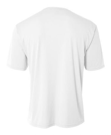 A4 NB3142 Youth Cooling Performance Crew - White