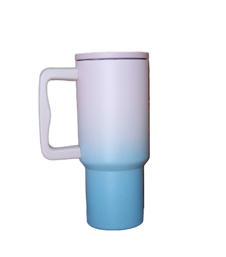 30oz Matt Tumbler - Baby Pink/Blue – Lucky Wholesale