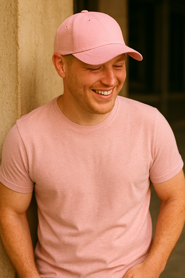 Baseball Caps - Light Pink