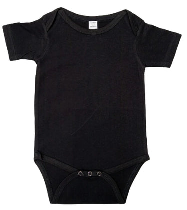 Lucky Friends 701 Baby Onesie - Black
