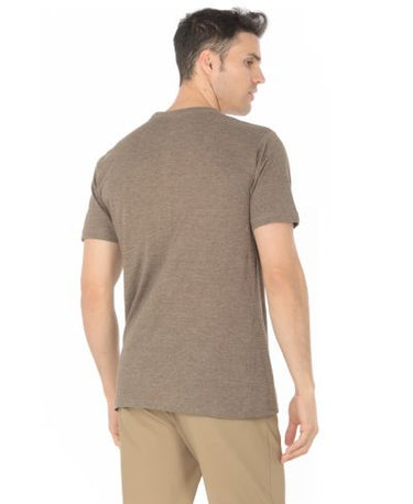 Lucky & Blessed Life 3142P Sublimation T-Shirt - Heather Brown
