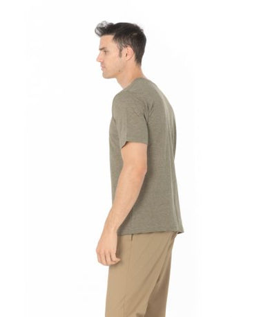 Lucky & Blessed Life 3142P Sublimation T-Shirt - Heather Olive