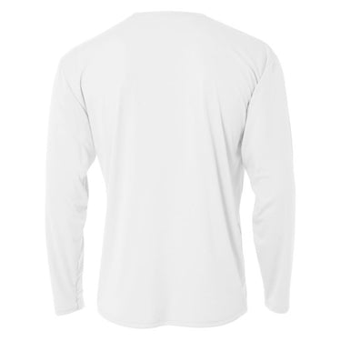 A4 N3165 Cooling Performance Long Sleeve - White