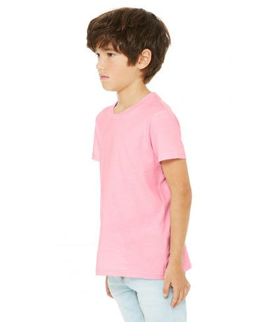 Bella Canvas 3001Y Youth Short Sleeve - Pink