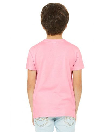 Bella Canvas 3001Y Youth Short Sleeve - Pink