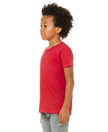 Bella Canvas 3001Y Youth Short Sleeve - Red