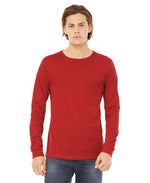 Bella Canvas 3501 Long Sleeve - Red