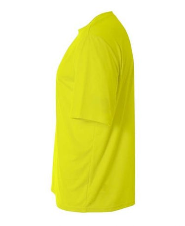 A4 N3142 Cooling Performance Crew - Safety Yellow