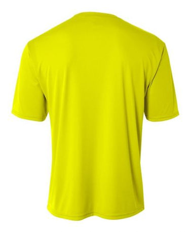 A4 N3142 Cooling Performance Crew - Safety Yellow