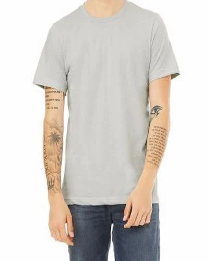 Bella canvas best sale silver