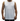 Lucky  Polyester Tank Tops - White