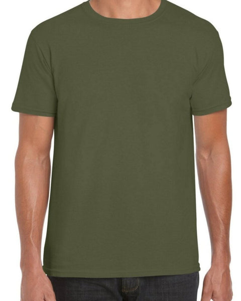 Gildan military clearance green