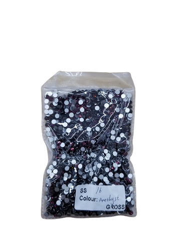 Small Bag  Glue On Rhinestones - It. Amethyst