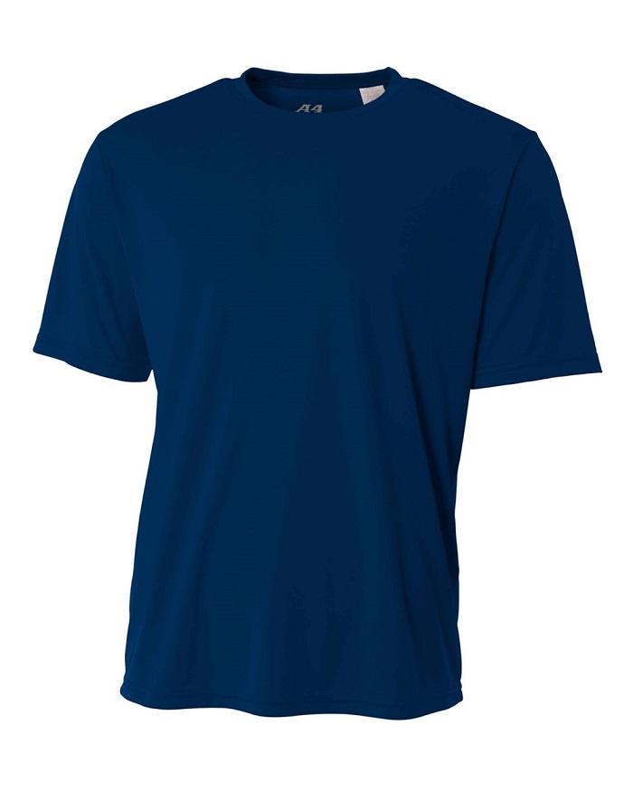 Adult A4 Dri Fit T-shirt - Navy – Lucky Wholesale